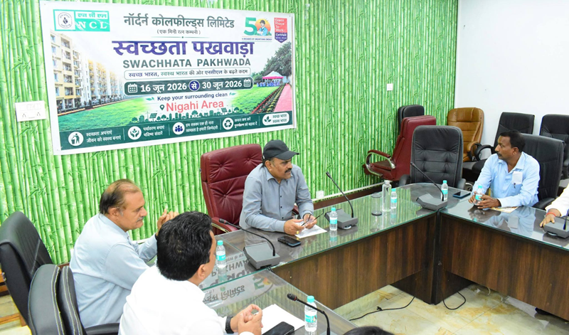 'Swachhata Pakhwada-2026' launched at NCL Nigahi Area
